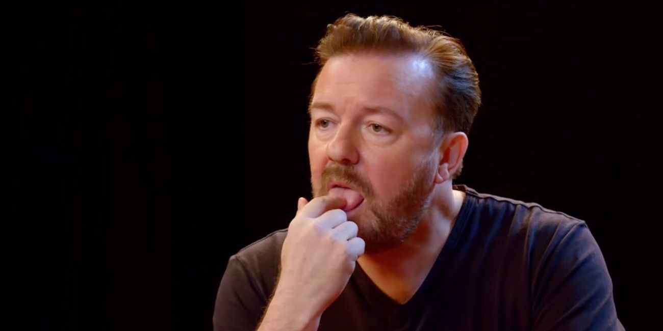 Ricky Gervais Hot Ones