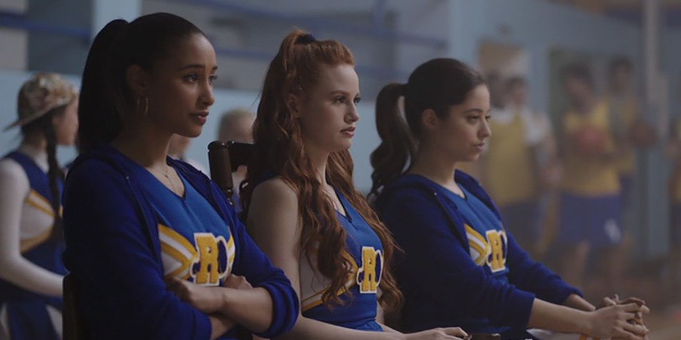 Cheryl heads the Riverdale High School cheerleading squad in Riverdale