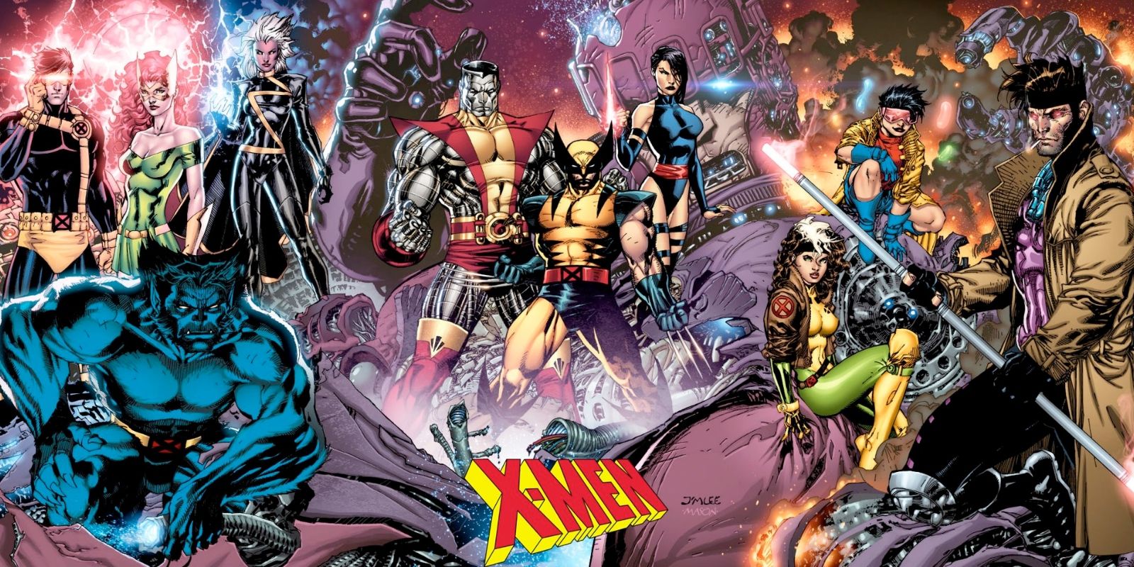 x-men comic banner