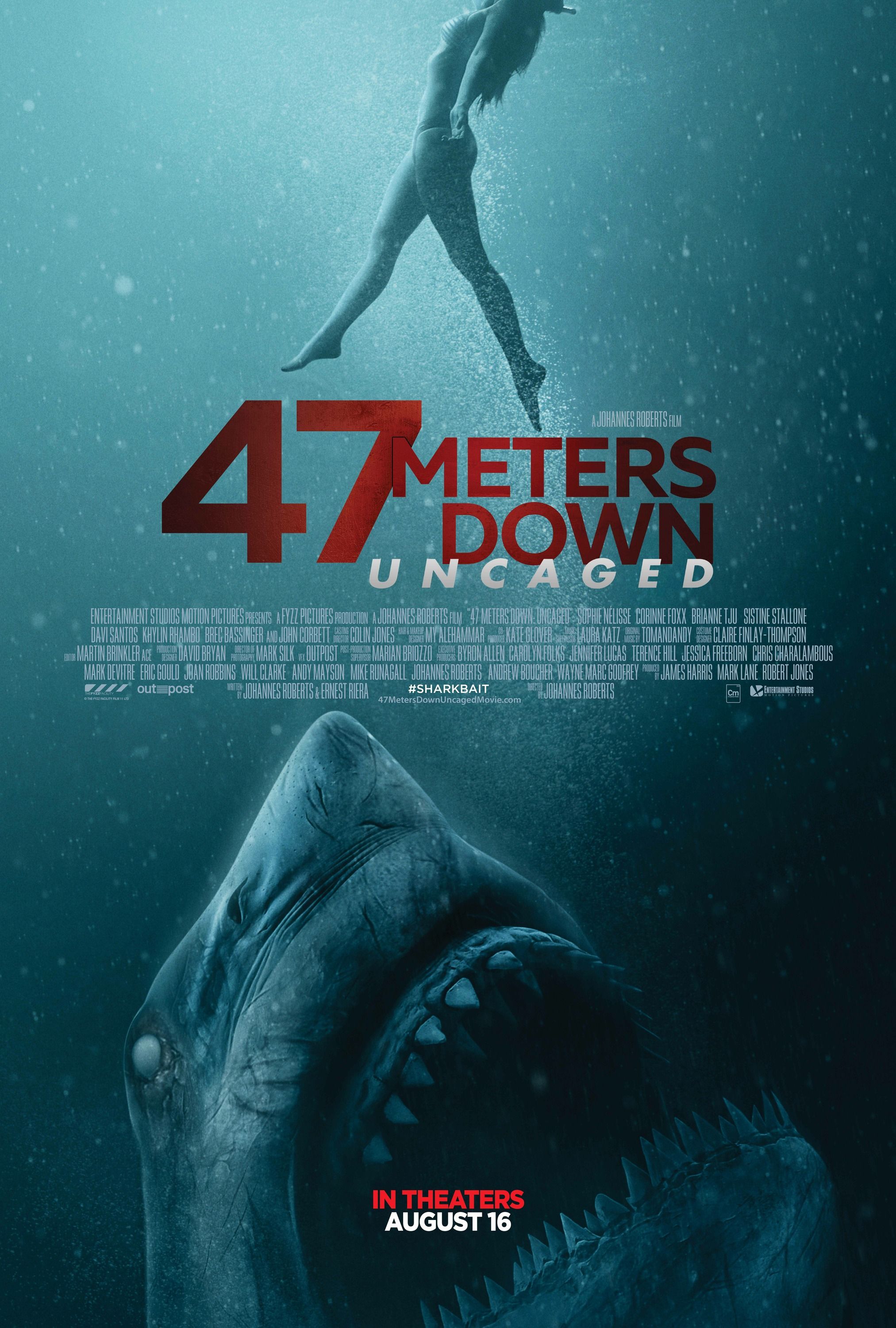 47 Meters Down Uncaged movie poster