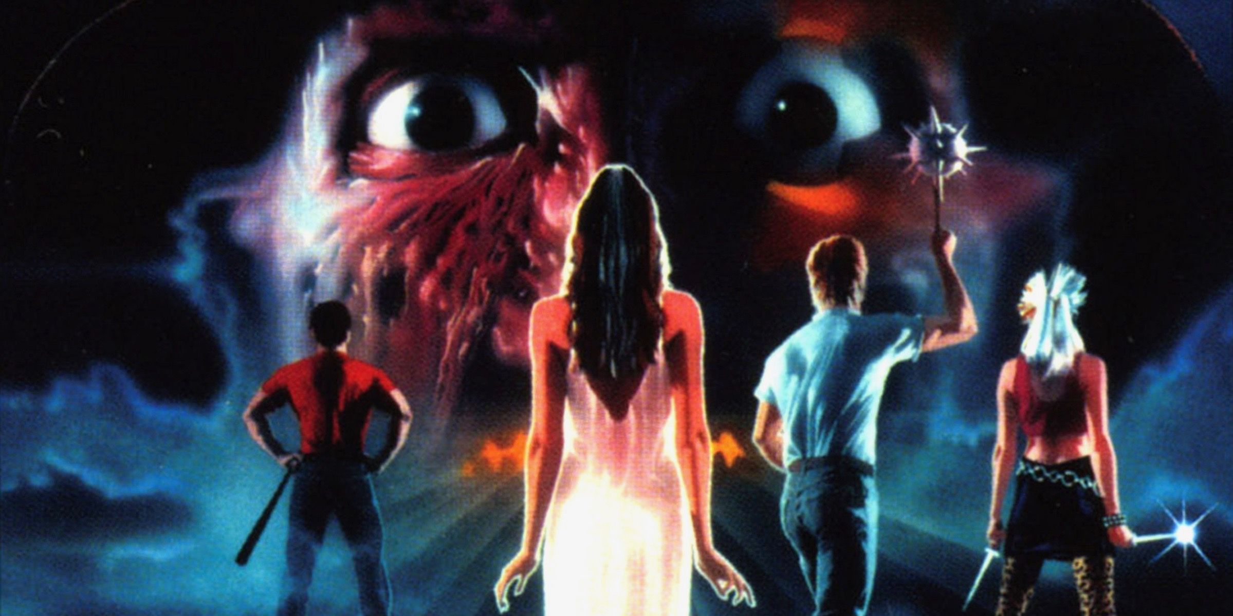A Nightmare on Elm Street 3 Dream Warriors Cropped Poster