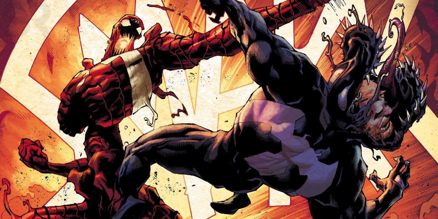 Absolute Carnage Punch Venom Comic