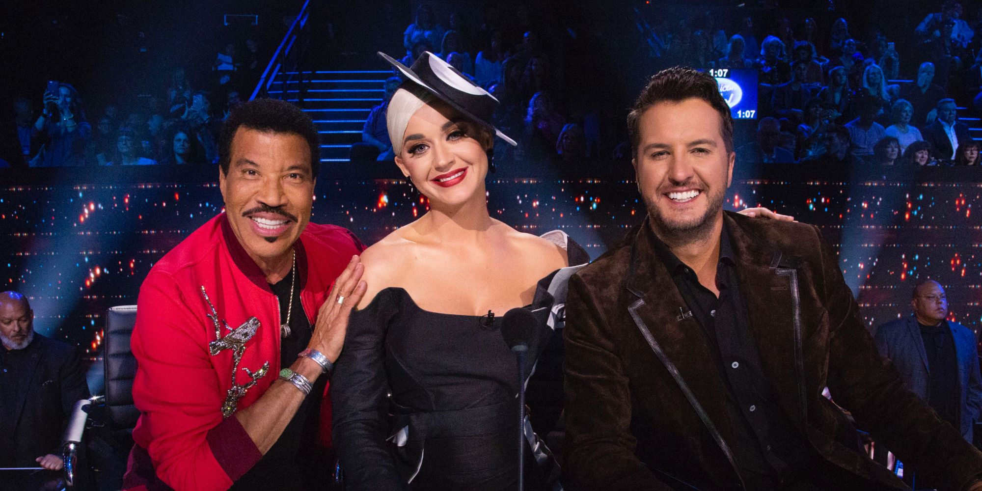 American Idol Judges Katy Perry, Luke Bryan, Lionel Richie