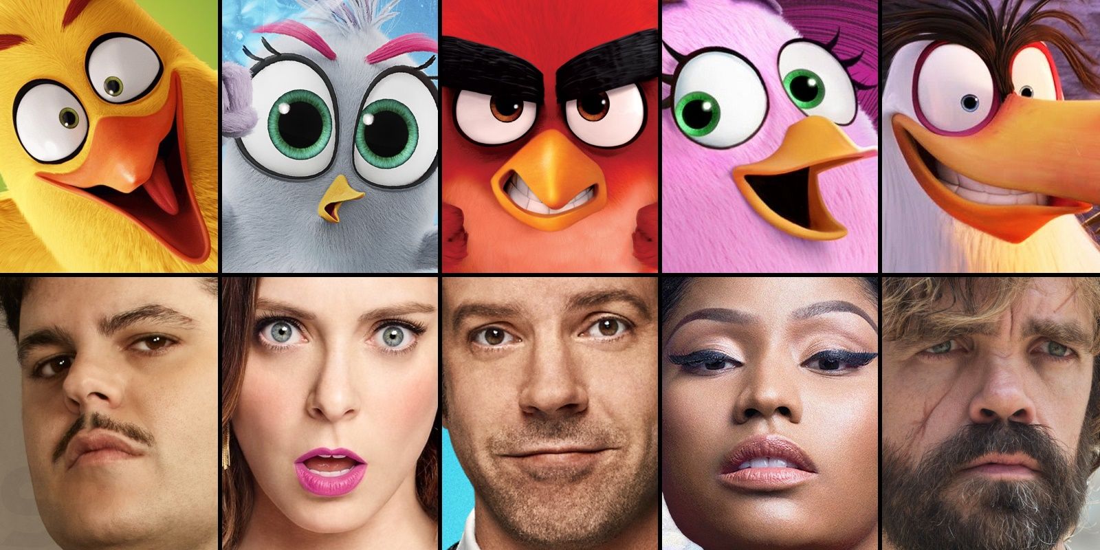 the cast of angry birds 2