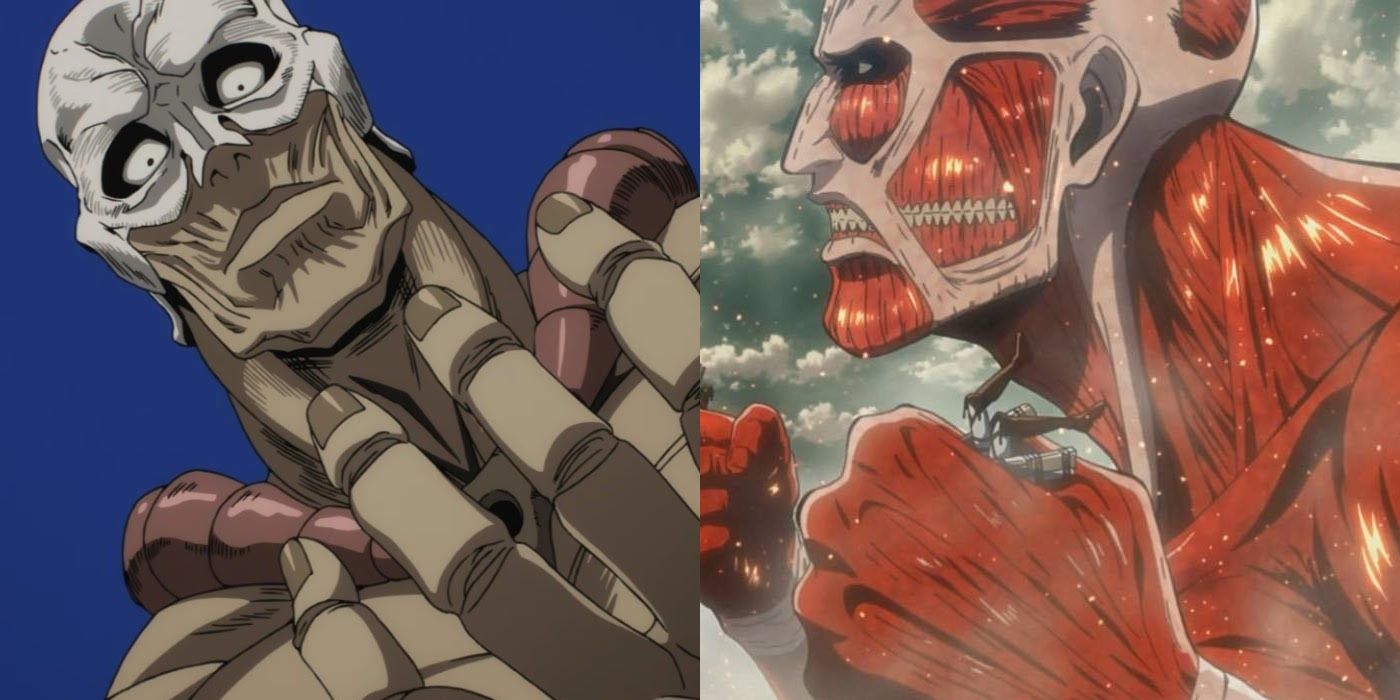 Attack On Titan Colossal One Punch Man