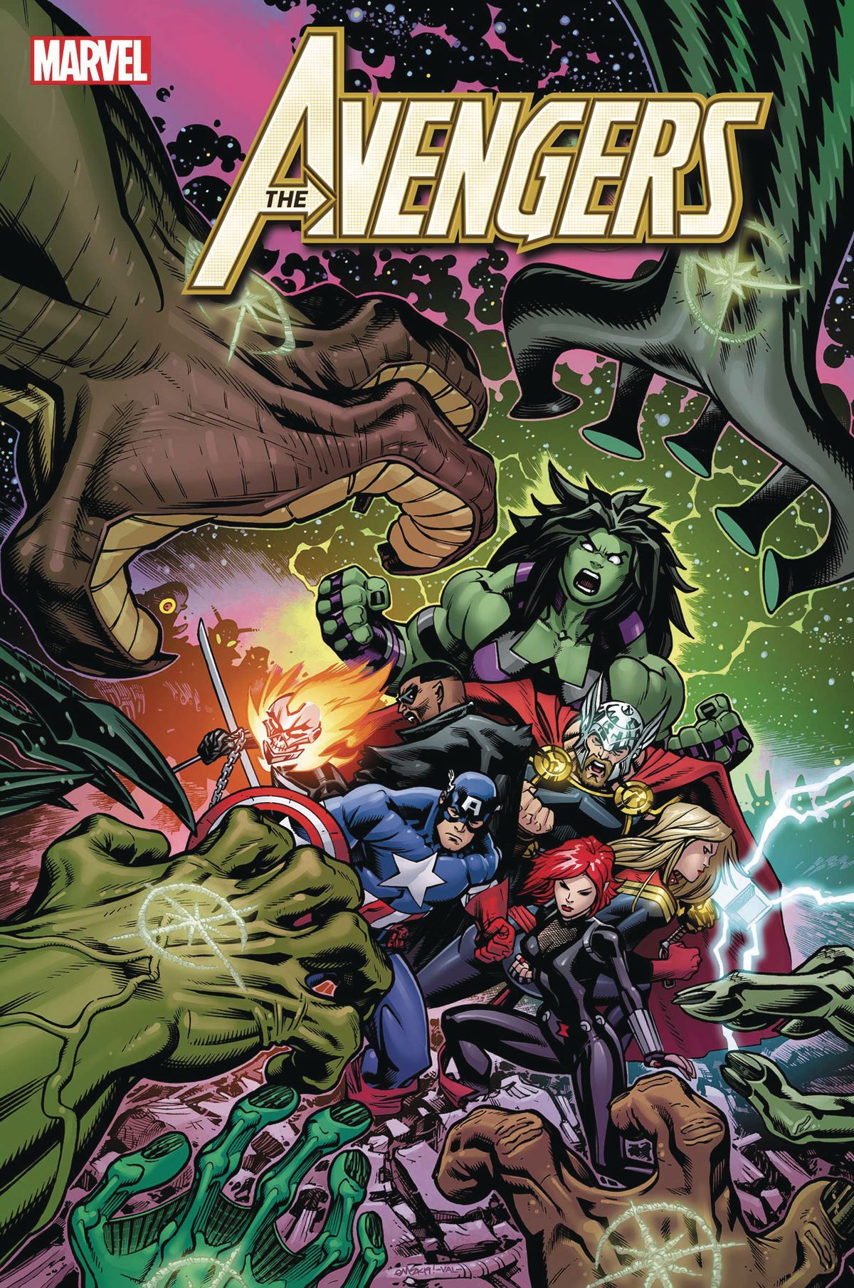 Avengers 27 Comic Cover Art