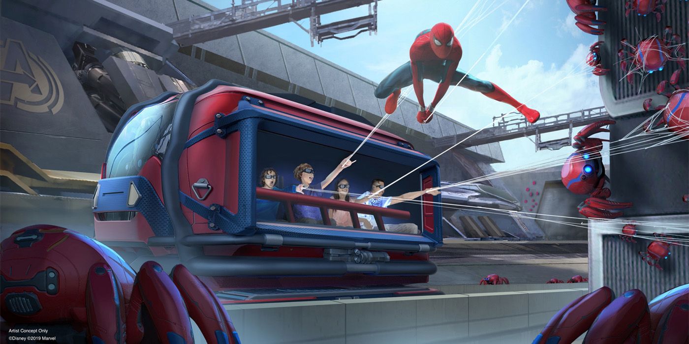 Avengers Campus Spider-Man Ride