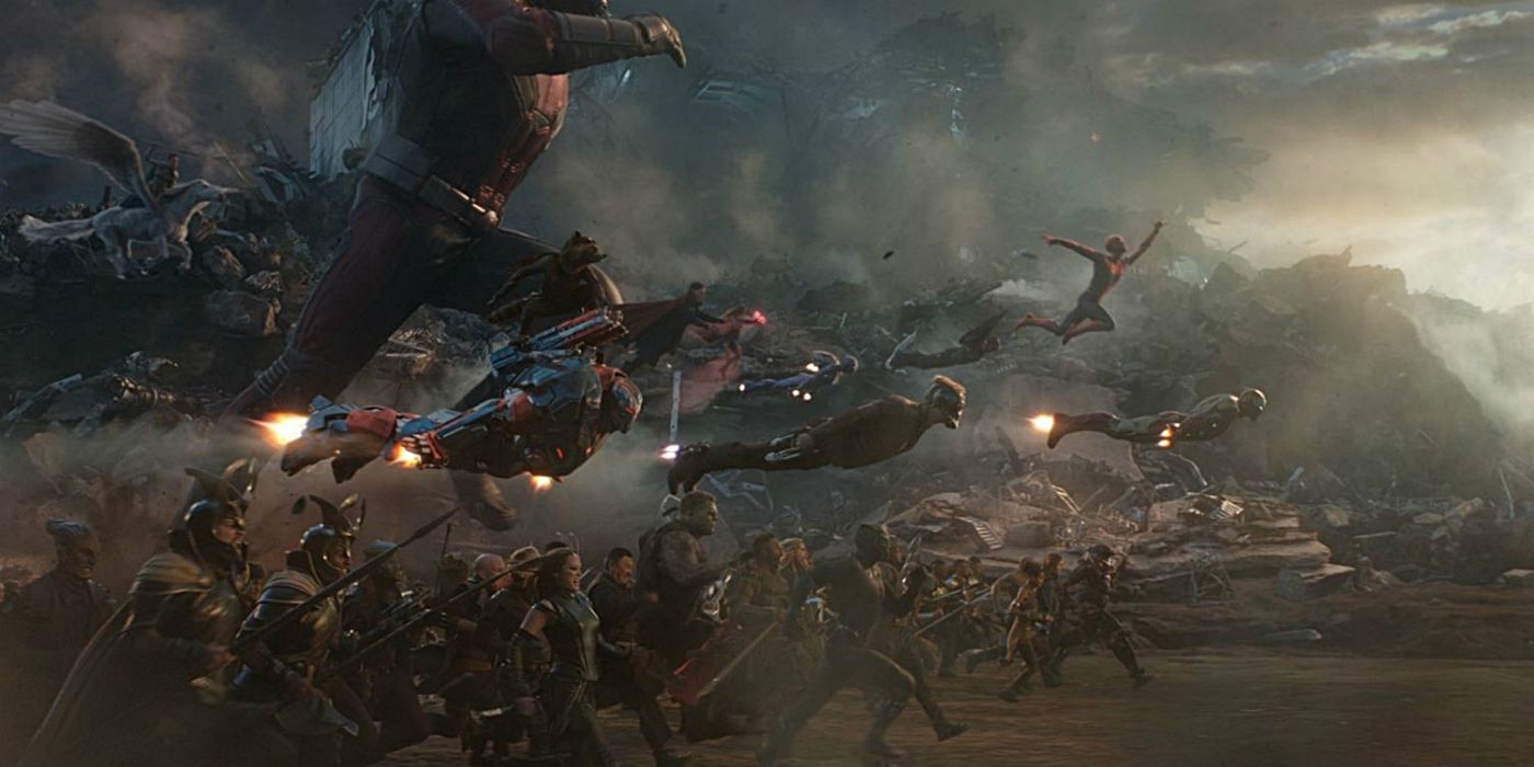 The Avengers charge into battle in Avengers: Endgame