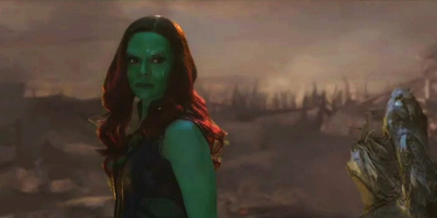 Gamora in an Avengers: Endgame Deleted Scene