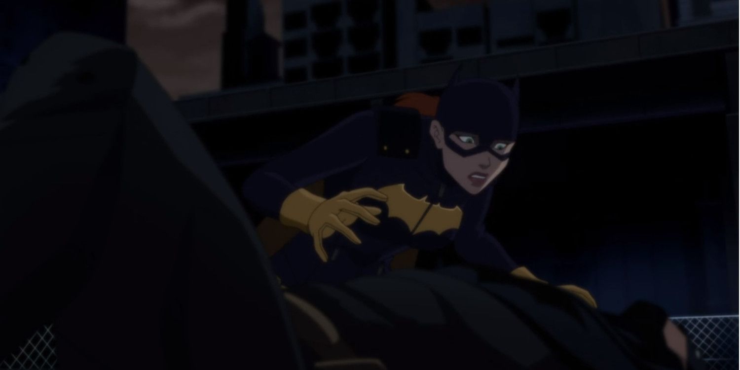 Batgirl saves Batman in Hush