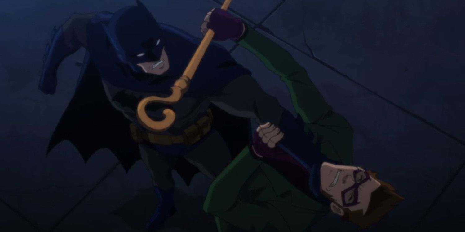 Batman Fights Riddler Batman Hush Animated Movie