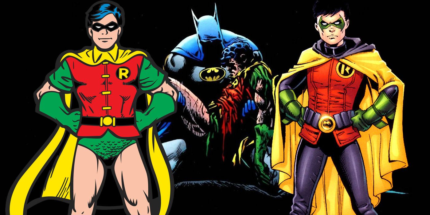 Brouwerij Vakantie enkel en alleen Every Character Who's Been Robin In Batman Comics