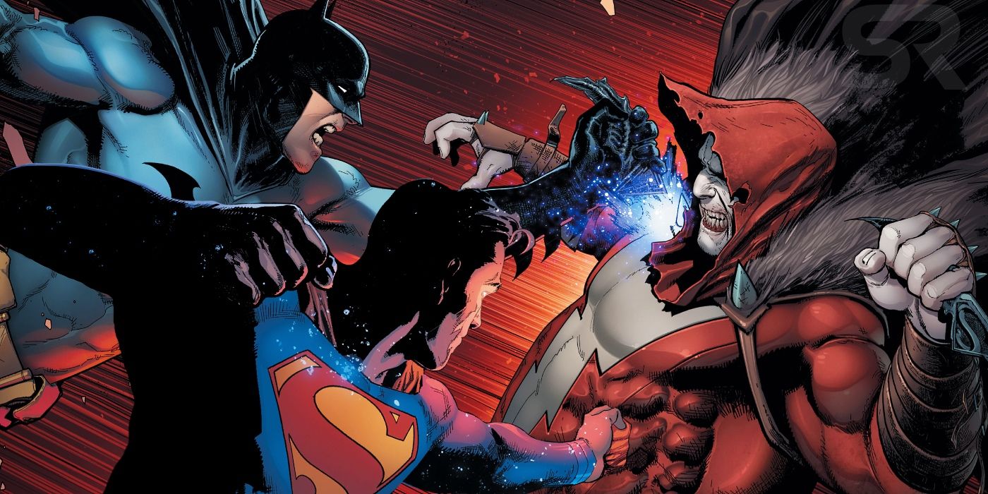 Batman Superman vs Dark Shazam DC Comic