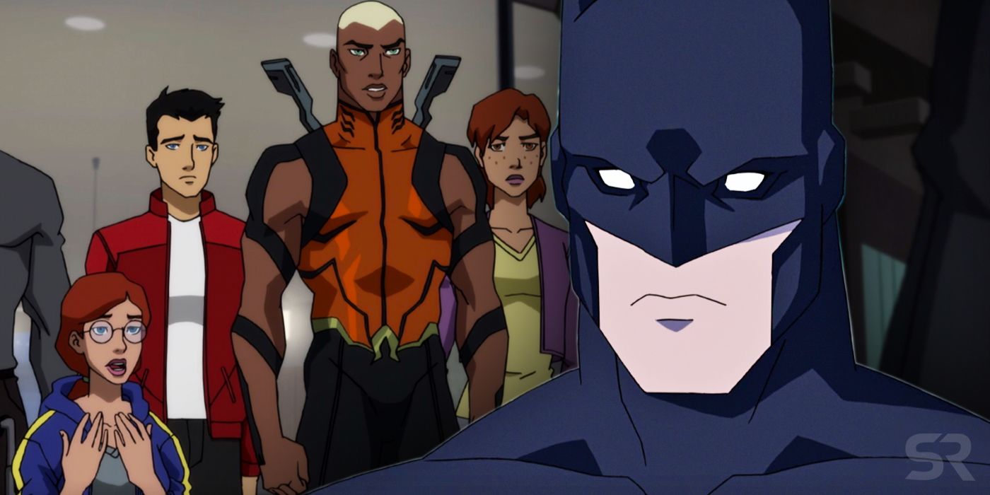 Batman and Outsiders in Young Justice