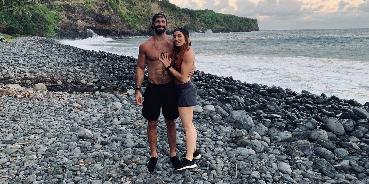 Becky Lynch and Seth Rollins announce their engagement