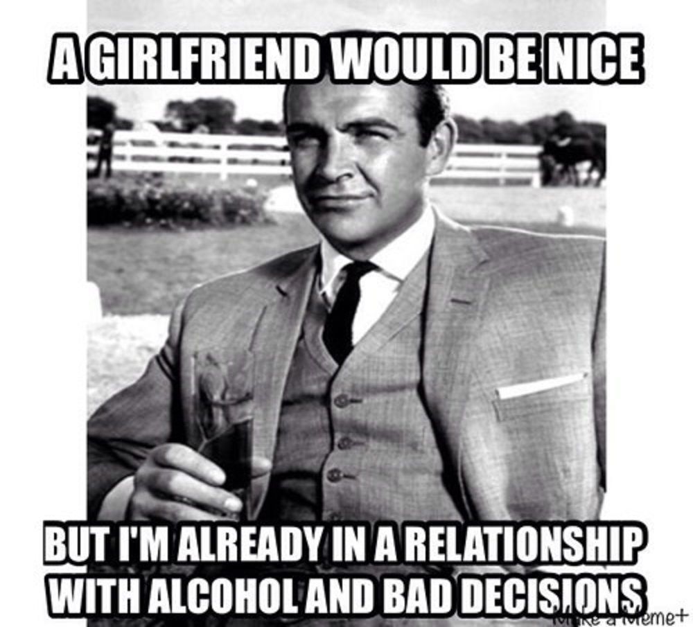 Bond Girlfriend meme