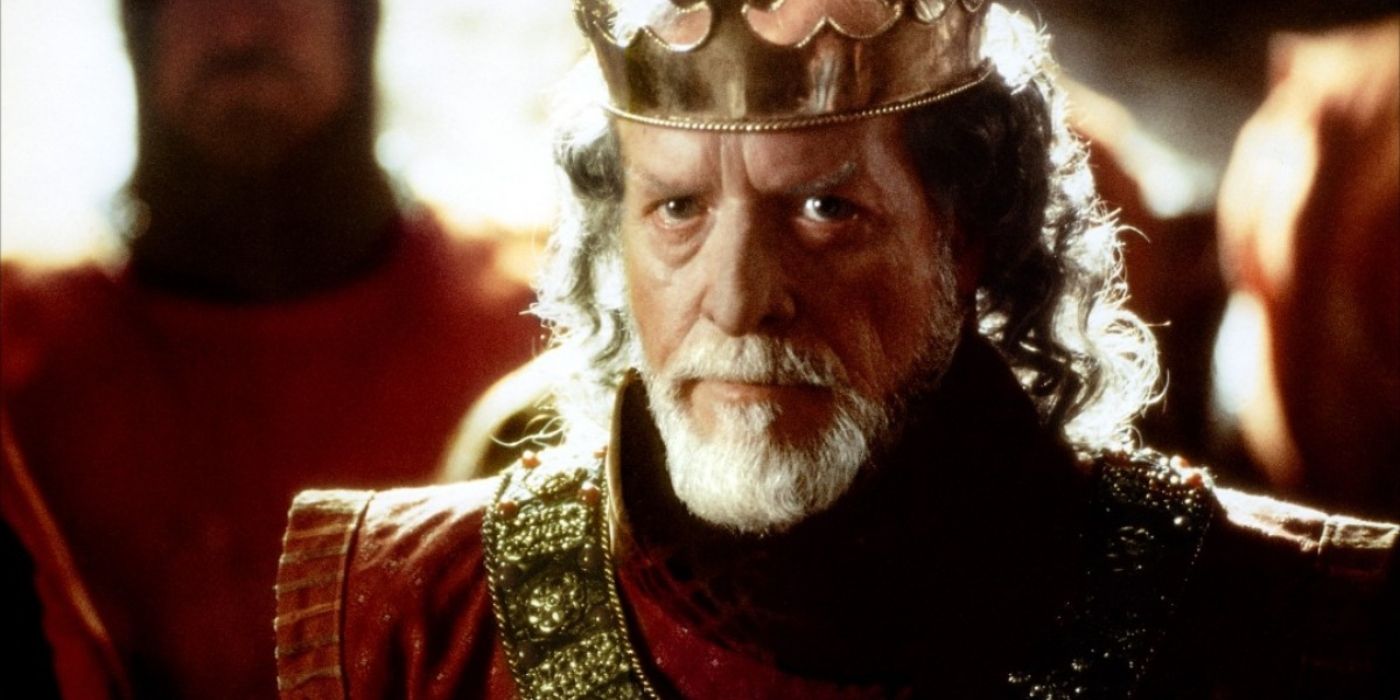 Patrick McGoohan como el rey Eduardo 