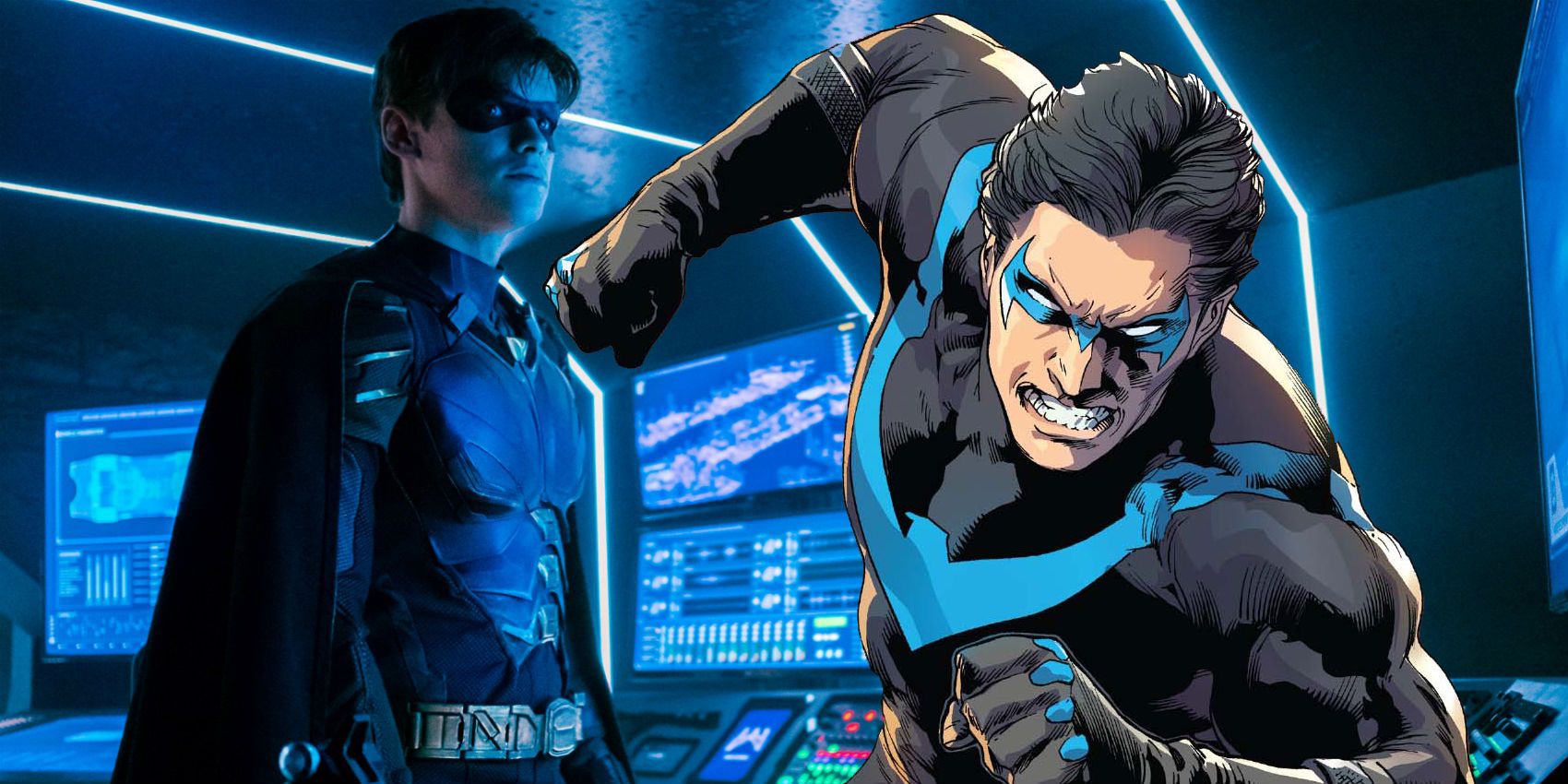Brenton Thwaites as Dick Grayson Robin Nightwing in Titans