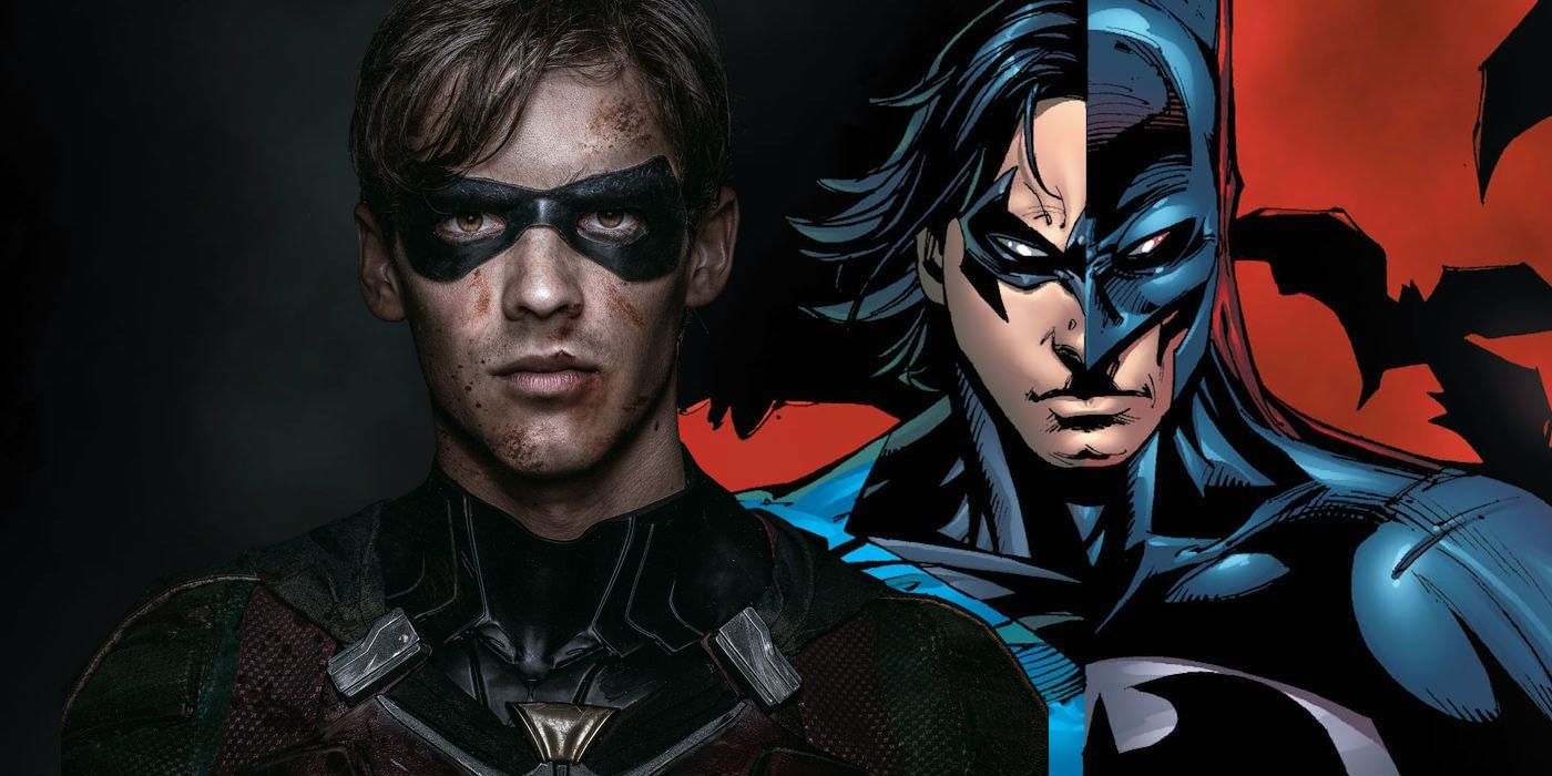 Brenton Thwaites as Robin Dick Grayson Nightwing Batman
