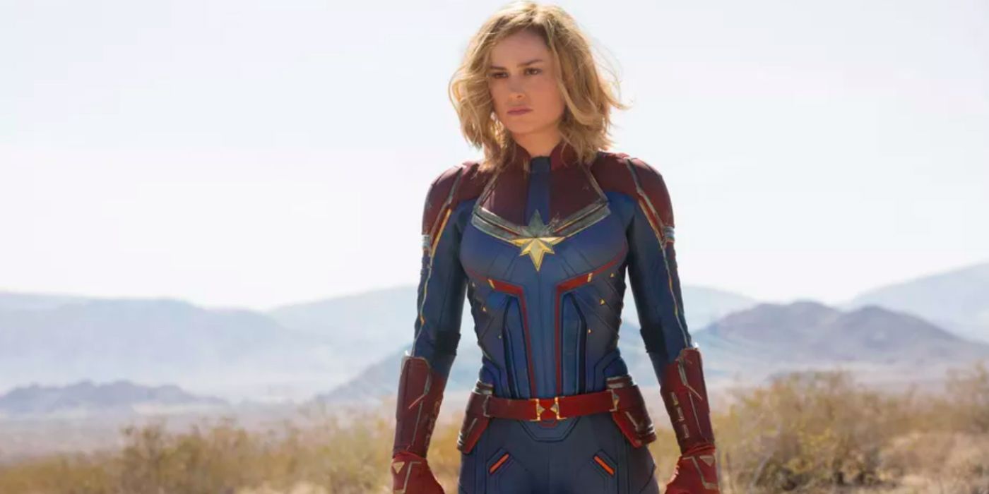 Captain Marvel Origin Costume