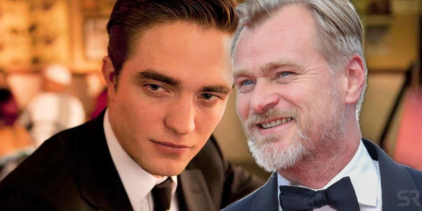 Christopher Nolan and Robert Pattinson