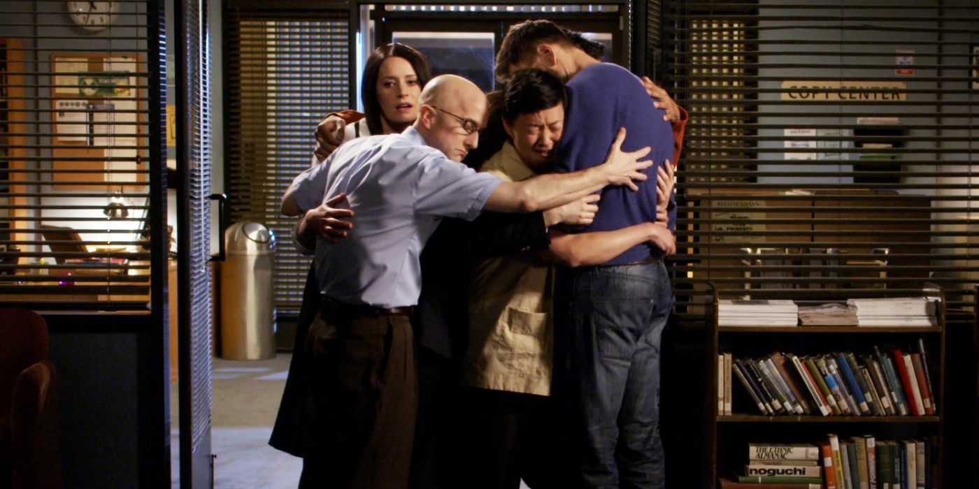 Group Hug in the Community Finale