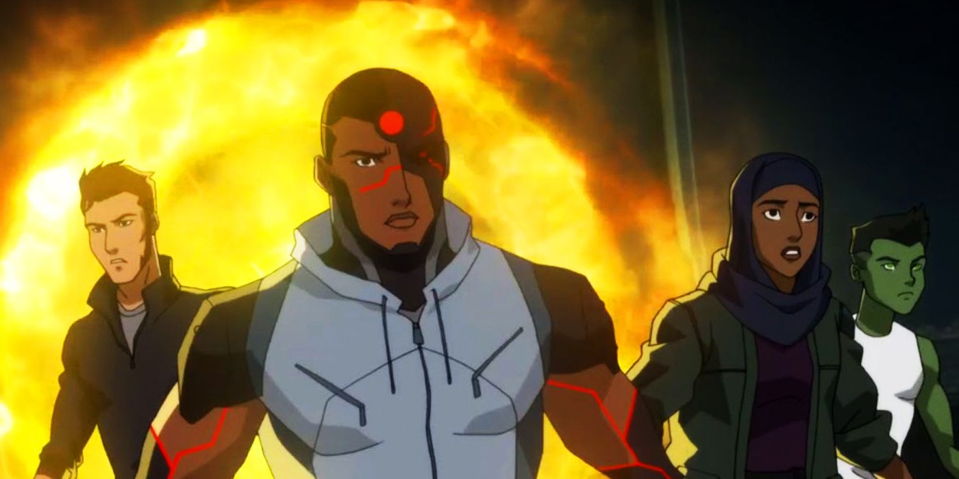 Cyborg and Outsiders in Young Justice Season 3