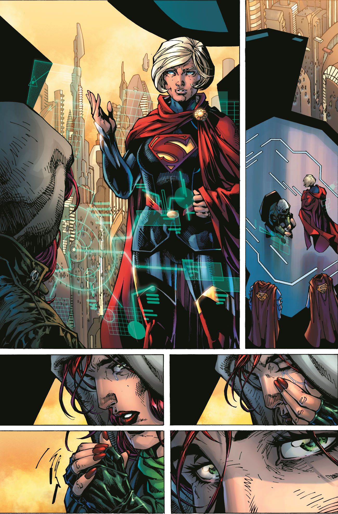 DC Future Supergirl Legion Superheroes