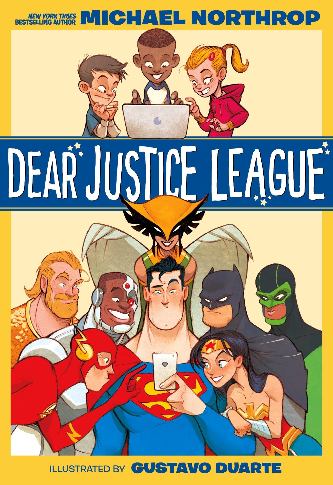 Dear Justice League Middle Grade Cover