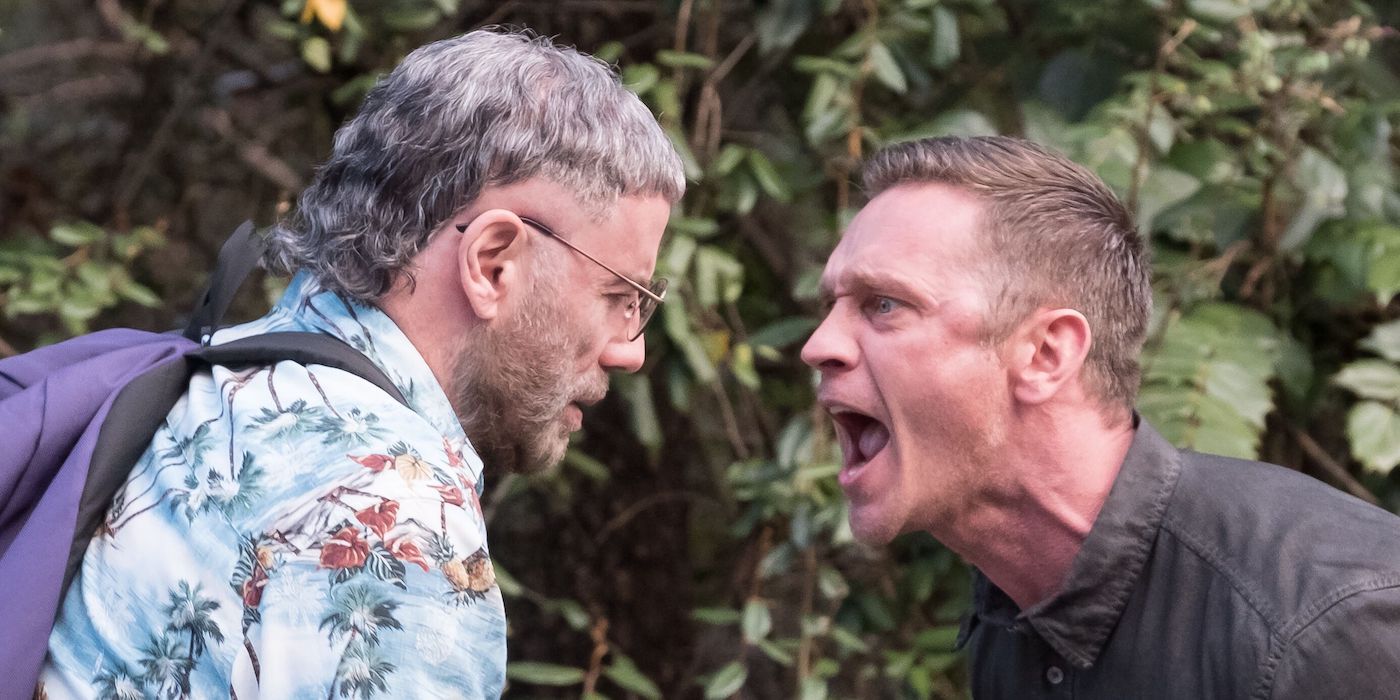 Devon Sawa and John Travolta in The Fanatic