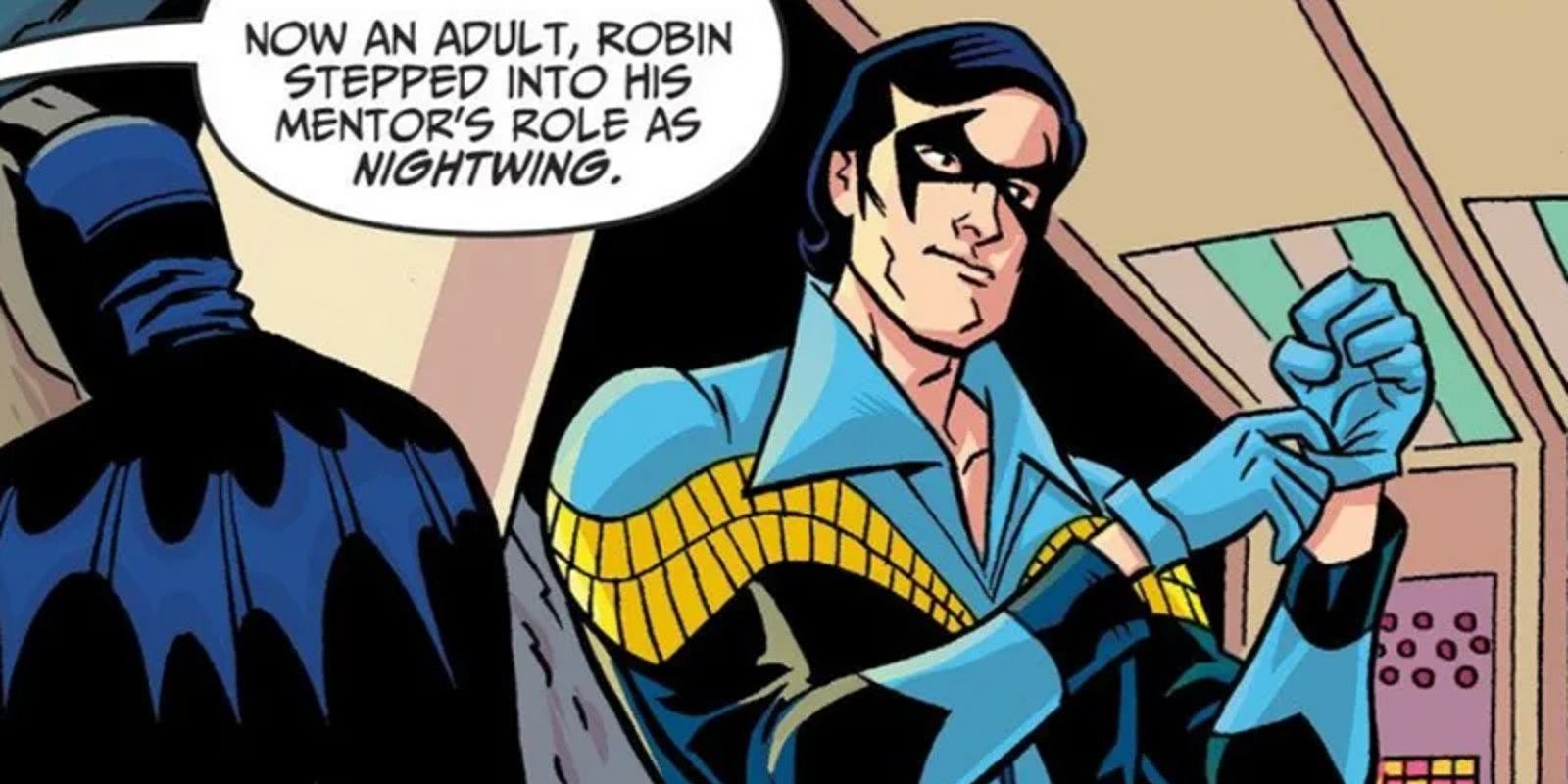 Dick Grayson Nightwing in Disco Costume in Batman '66 Comic