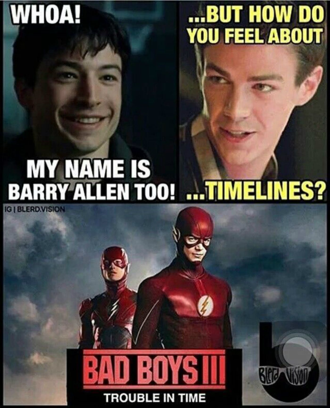 the flash time travel makes no sense