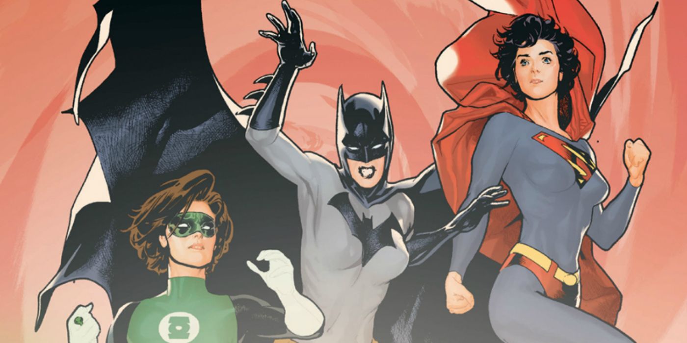 Earth-11 Batwoman, Superwoman, and Green Lantern from DC Comics