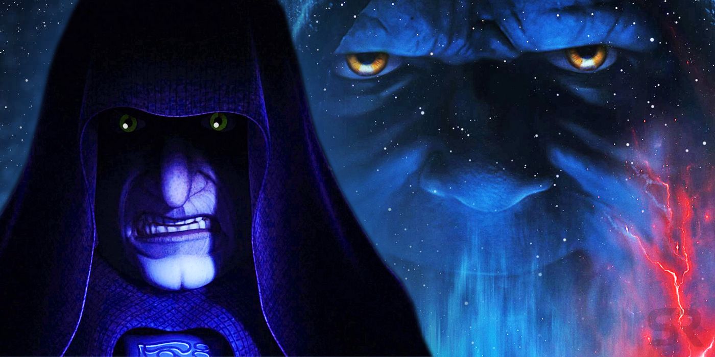 Emperor Palpatine in Star Wars Rebels and The Rise of Skywalker