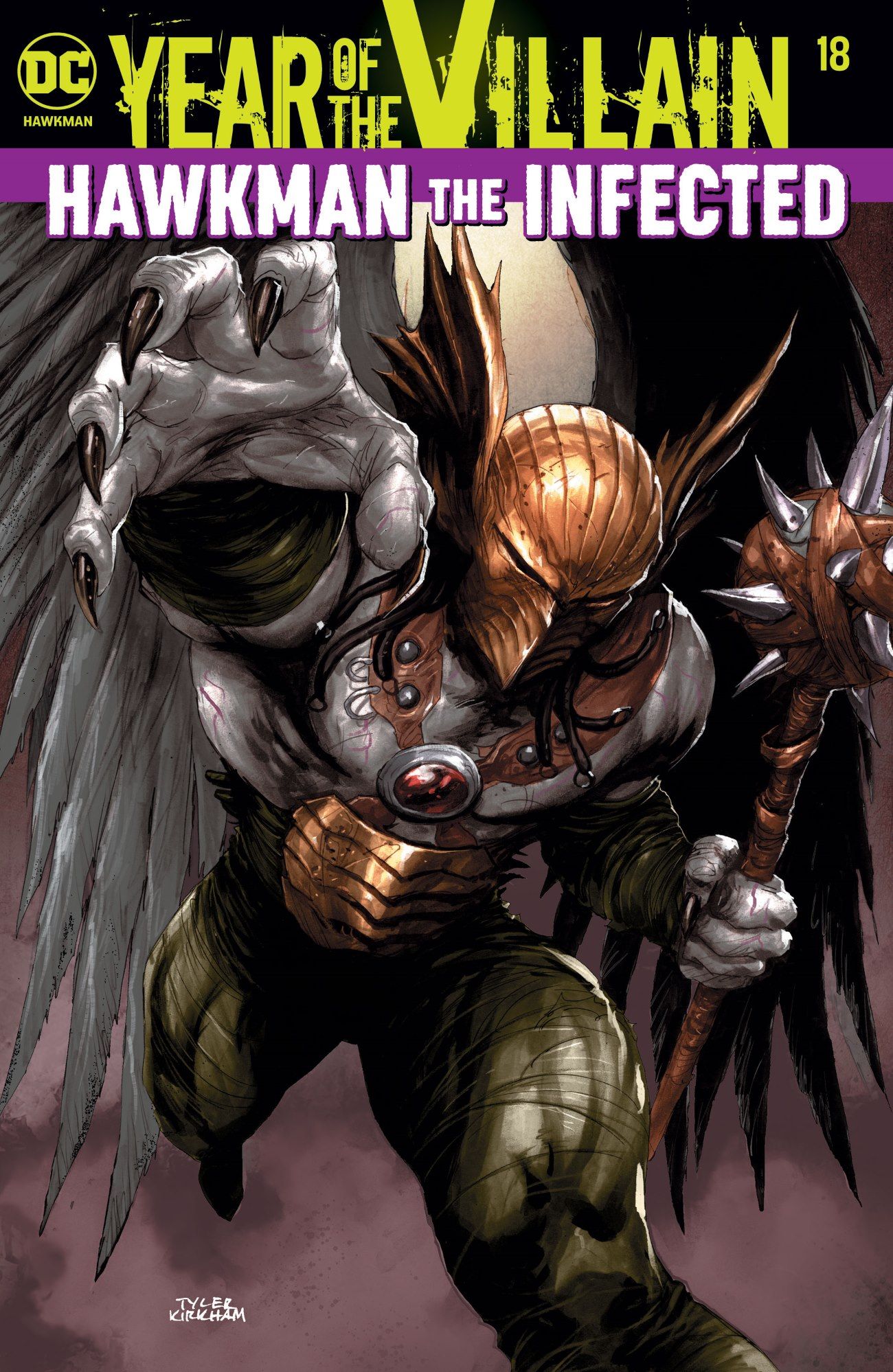 Evil Hawkman Comic Cover
