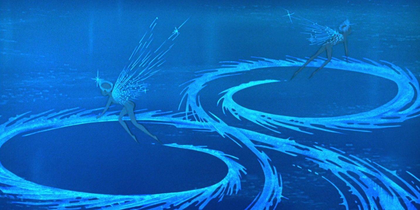 Frost fairies in Fantasia