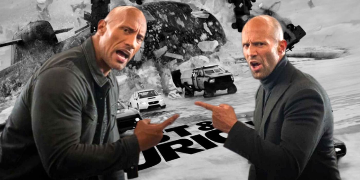Fast and Furious Hobbs and Shaw Rock Statham