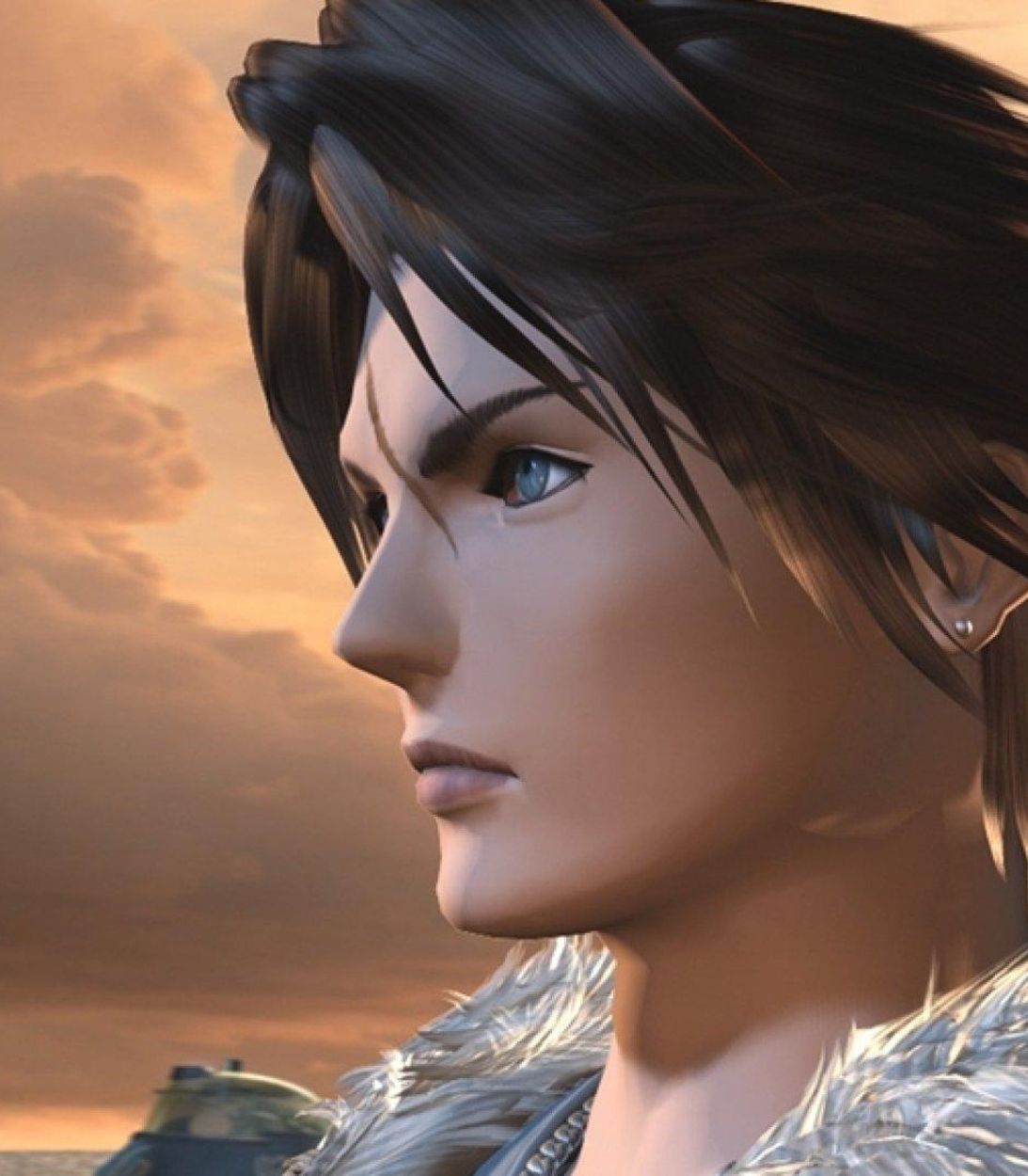 Final Fantasy 8 Remastered Squall vertical