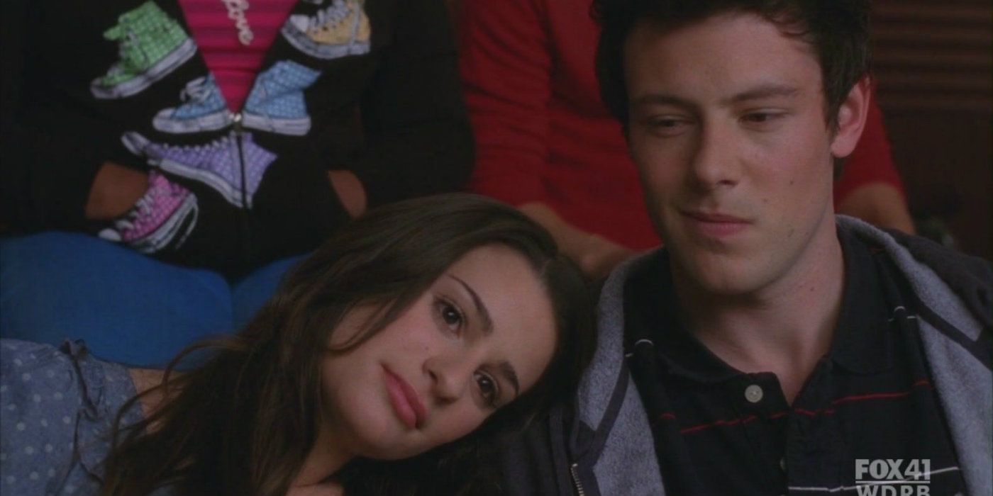Glee Rachel and Finn