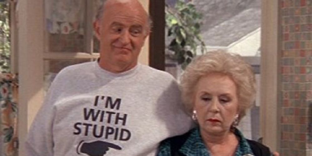 Frank and Marie Barone in Everybody Loves Raymond