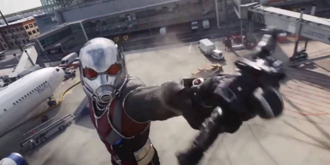 Giant-Man grabs Rhodey in Captain America Civil War