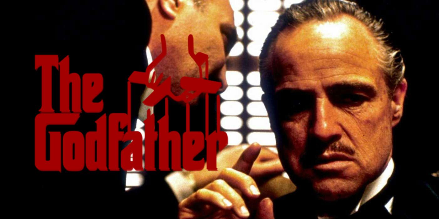 Godfather logo Marlon Brando as Don Vito Corleone