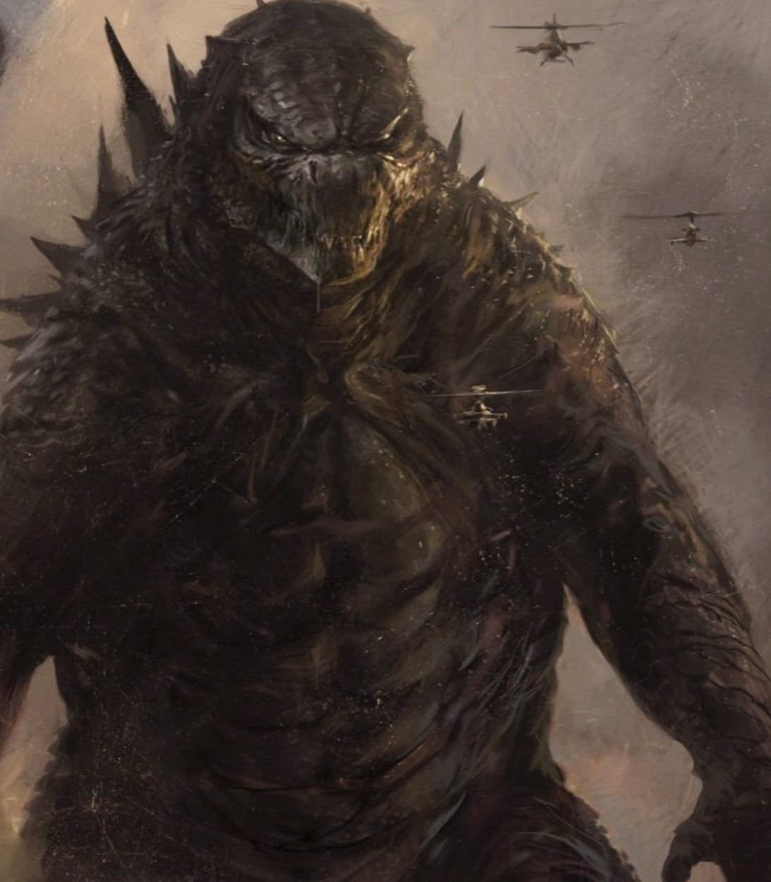Godzilla King of the Monsters Concept Art Vertical TLDR