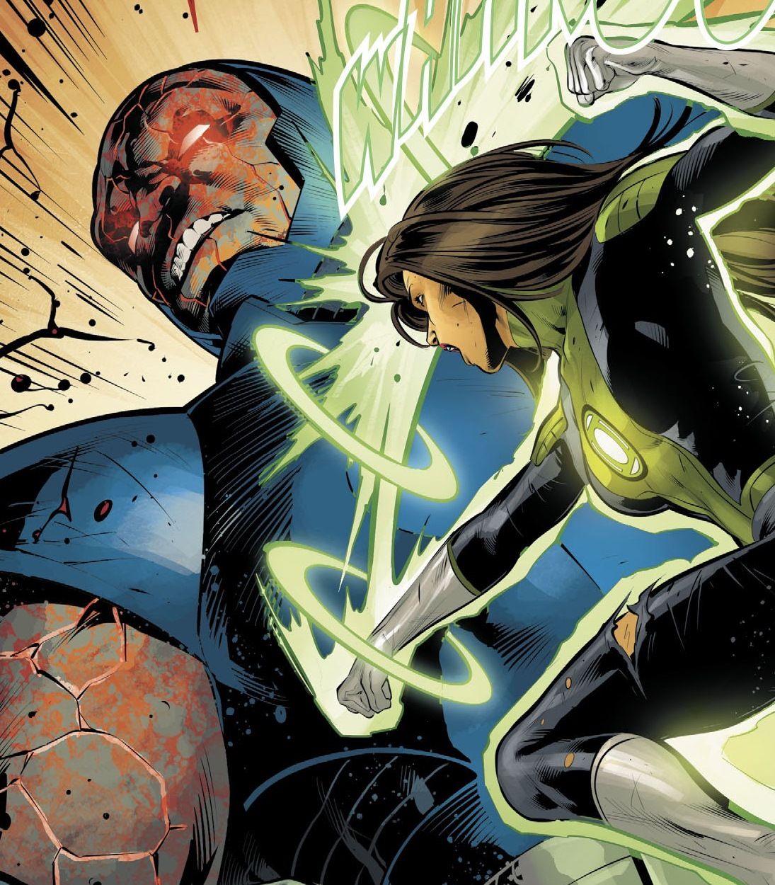 Green Lantern Darkseid Vertical