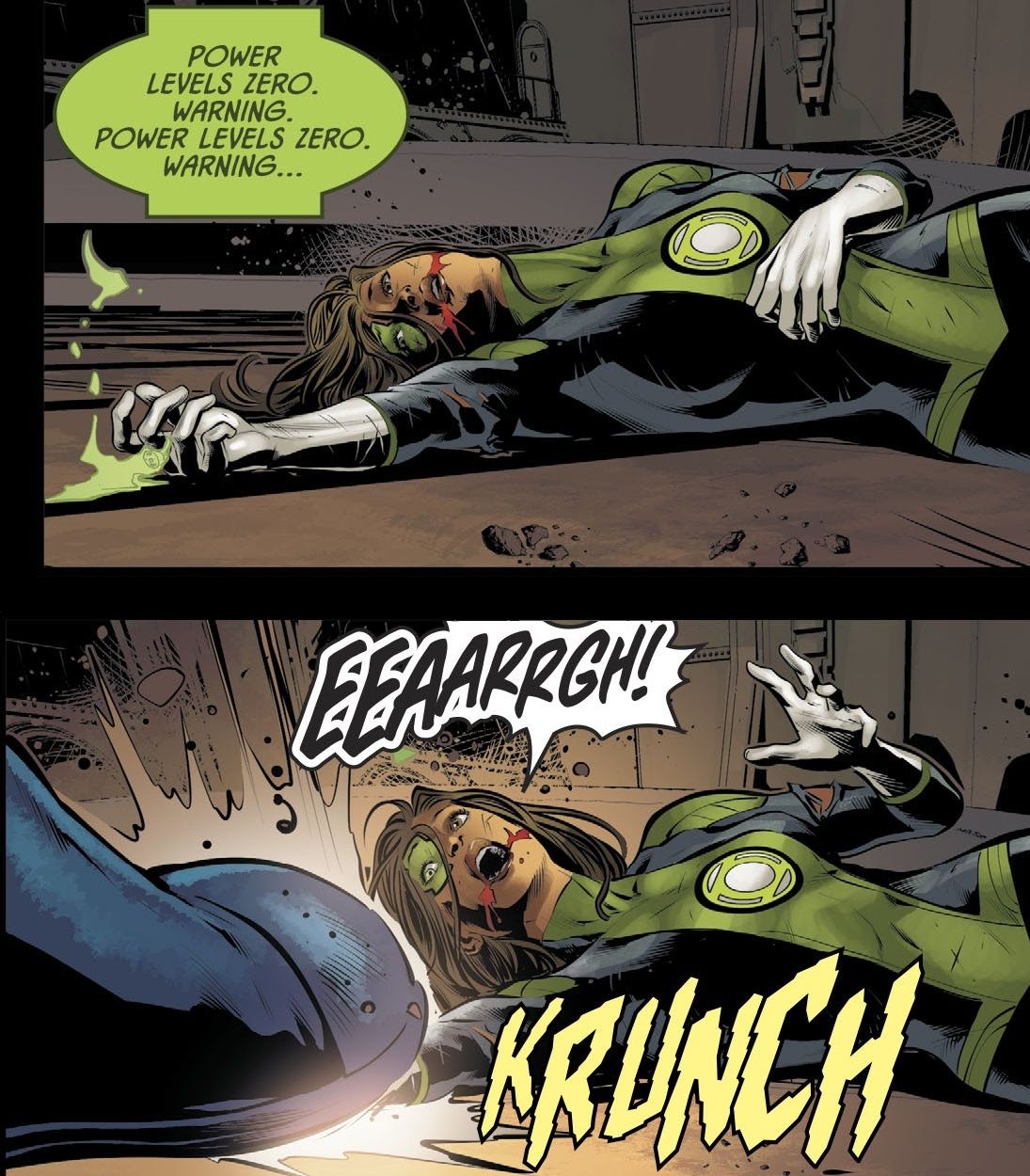 Green Lantern Jessica Cruz Vertical