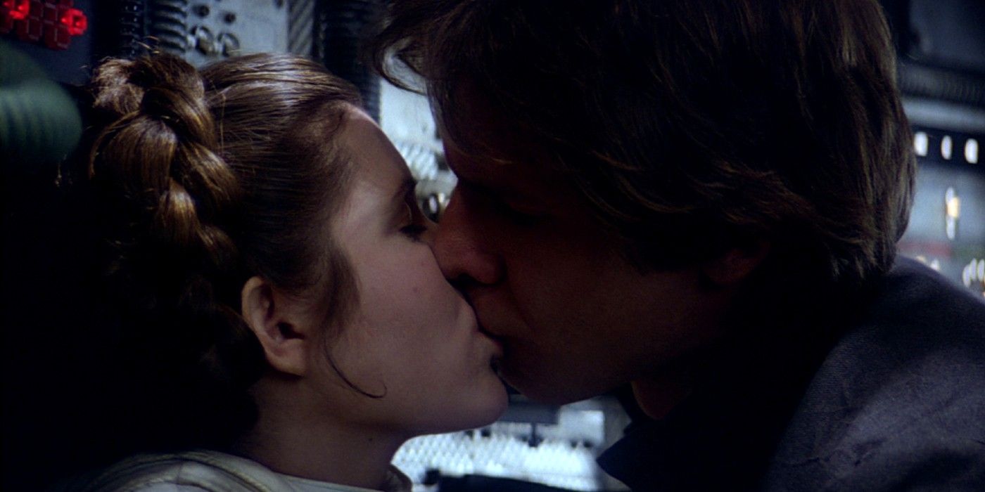 Han Kisses Leia