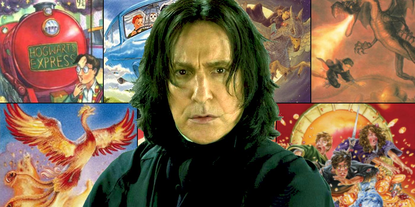 Harry Potter Books Movies Severus Snape