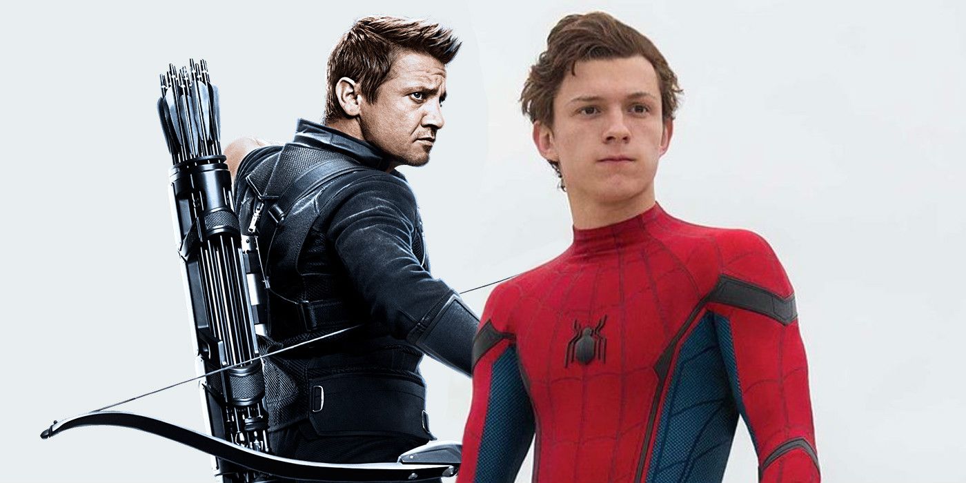 Hawkeye Spider-Man Jeremy Renner Tom Holland