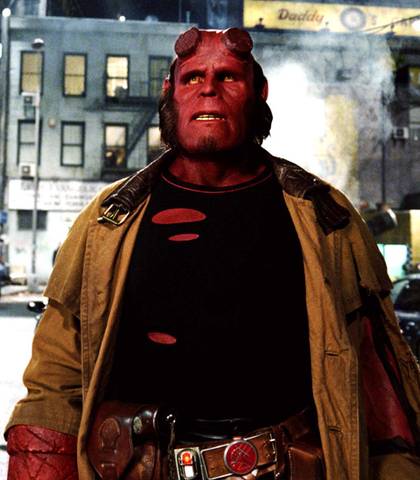HELLBOY II: THE GOLDEN ARMY, (aka HELLBOY 2), Ron Perlman (left), 2008. ©Universal/courtesy Everett