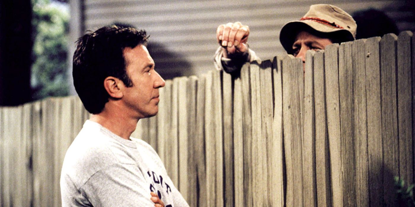 Wilson delivers some advice to Tim Taylor in Home Improvement